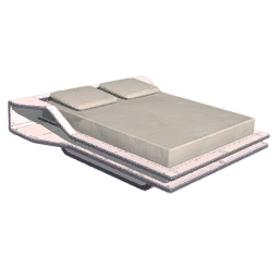 Bed Double Colored