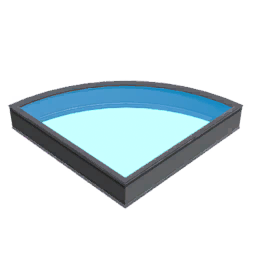 Floor Angle Glass